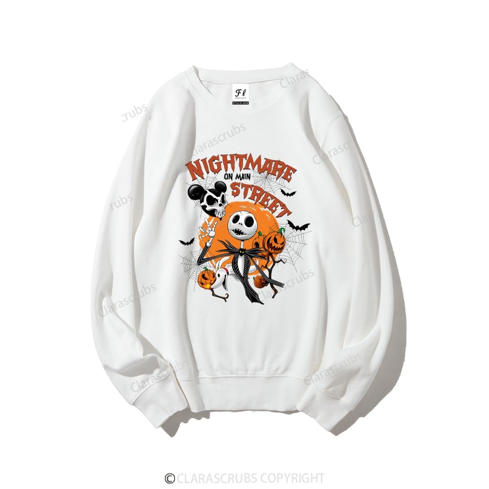 Nightmare Street Graphic Sweatshirt