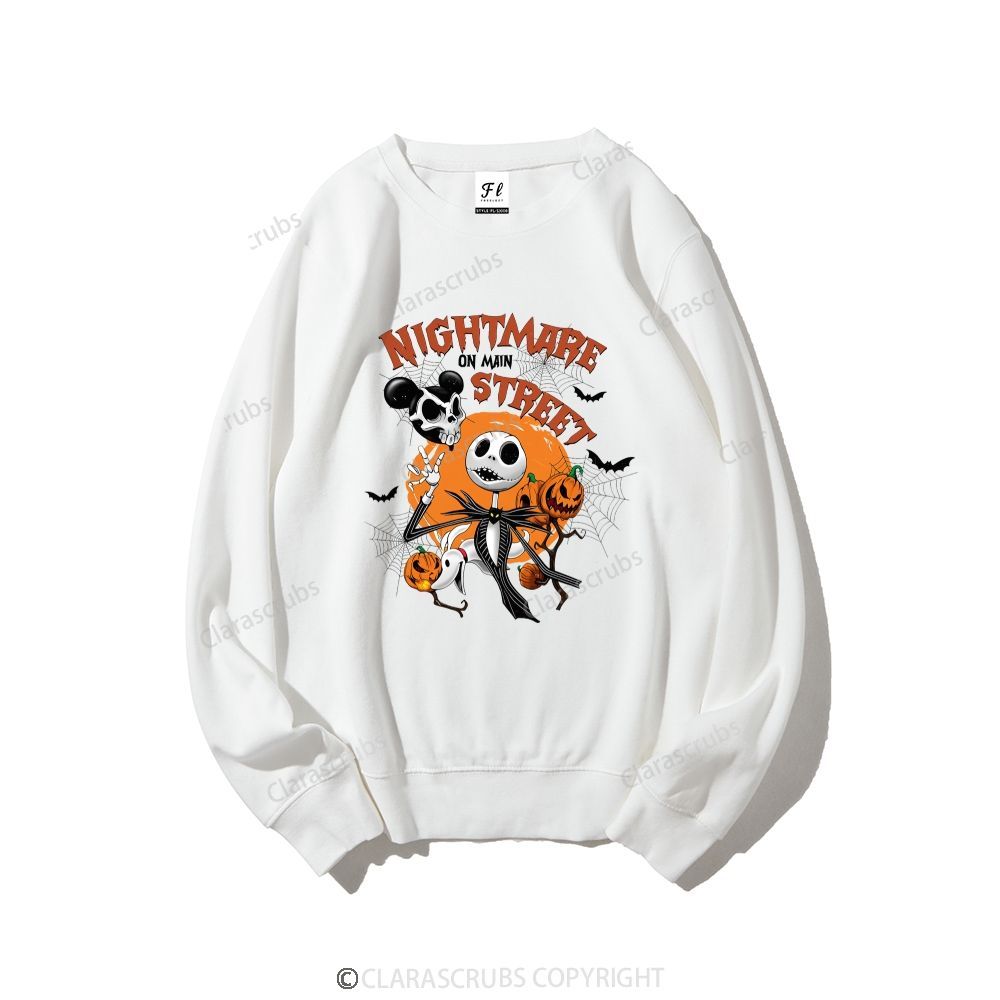 Nightmare Street Graphic Sweatshirt