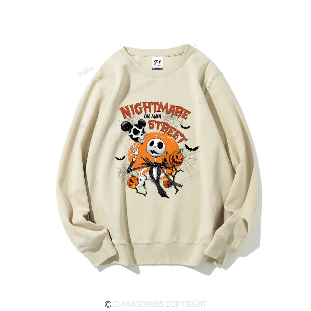 Nightmare Street Graphic Sweatshirt