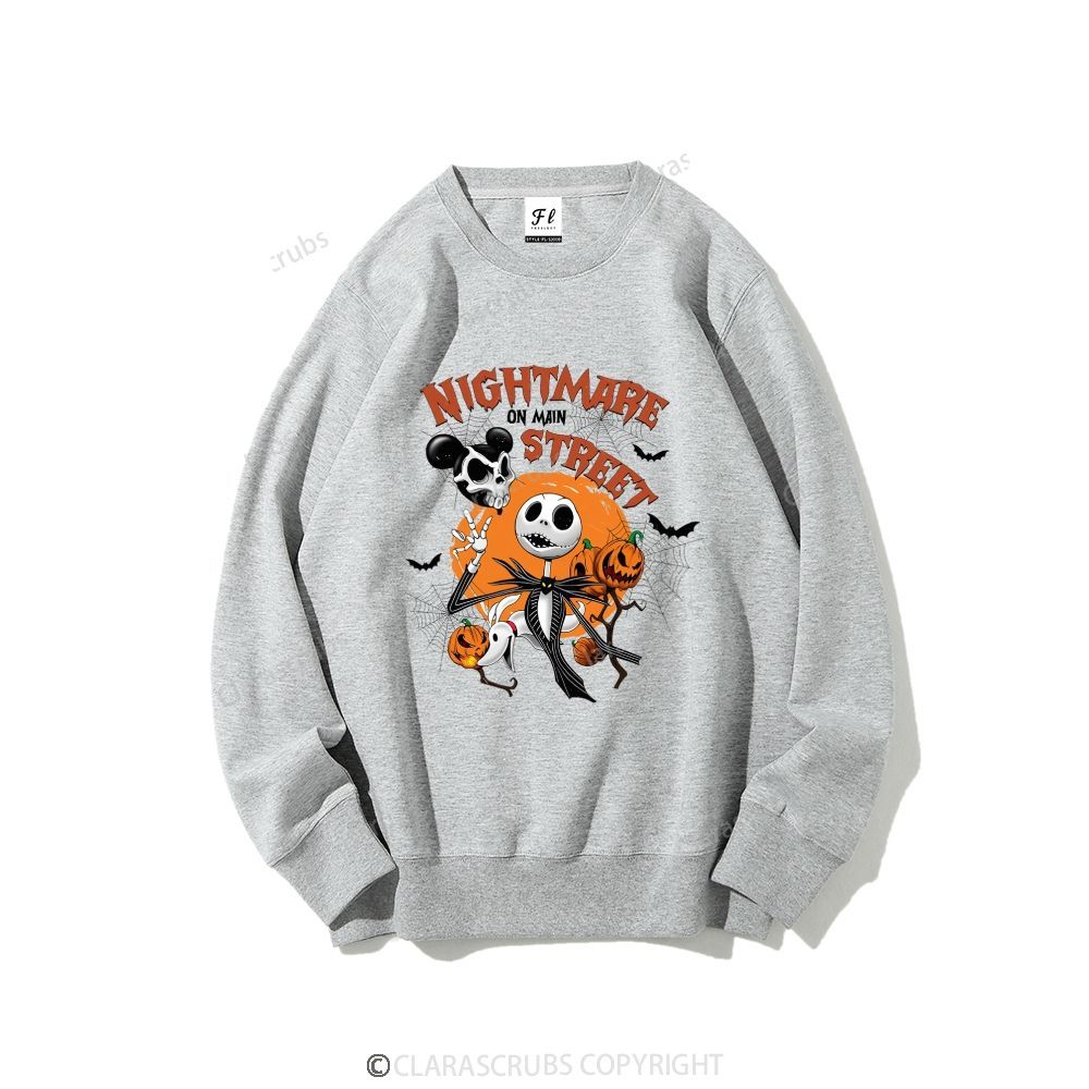 Nightmare Street Graphic Sweatshirt