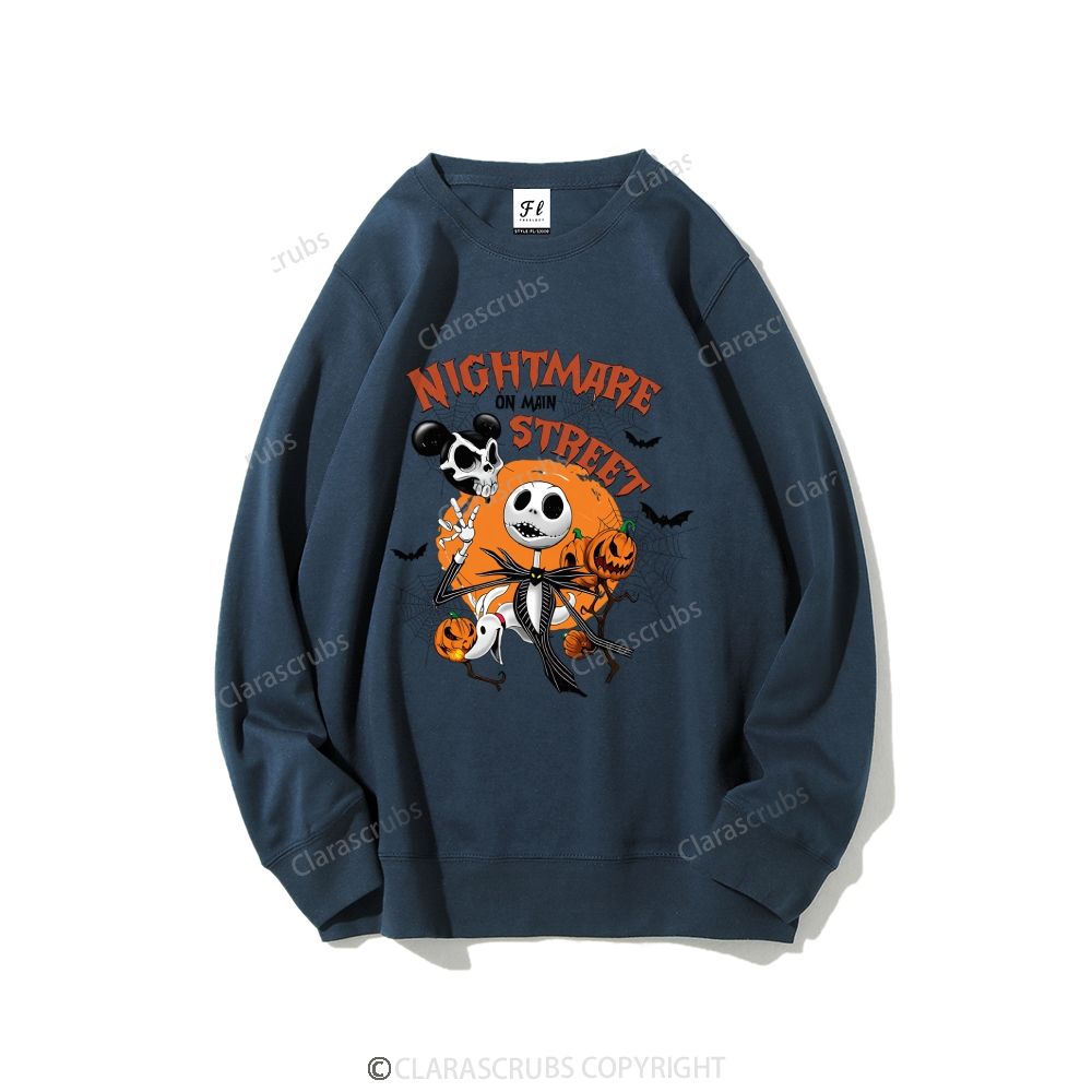 Nightmare Street Graphic Sweatshirt