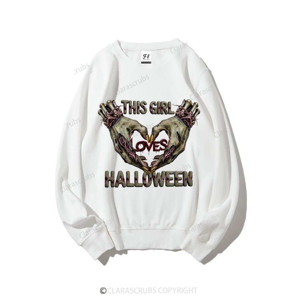 This Girl Halloween Graphic Sweatshirt