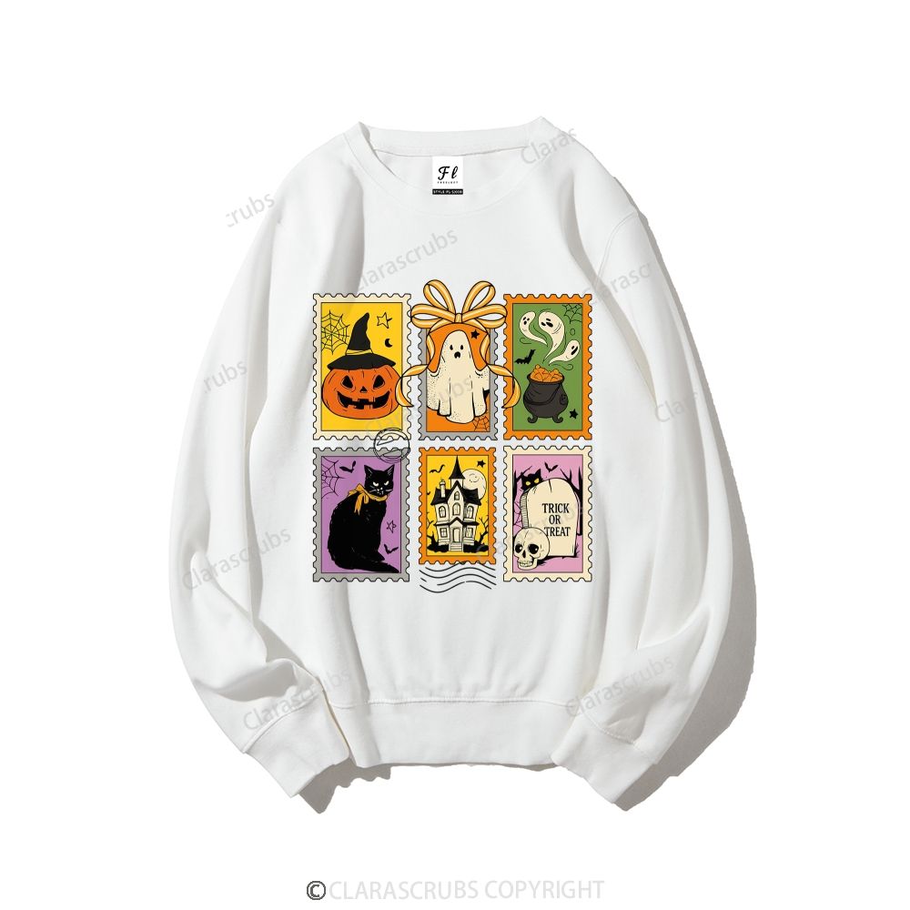 Trick Or Treat Graphic Sweatshirt