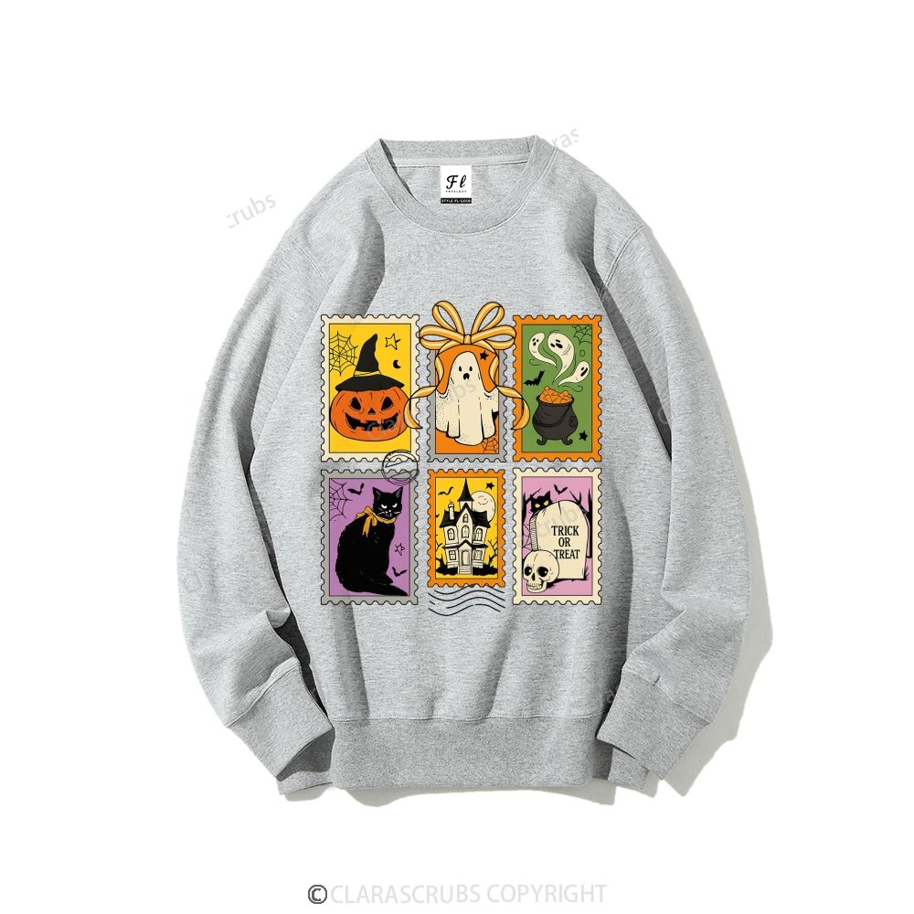Trick Or Treat Graphic Sweatshirt
