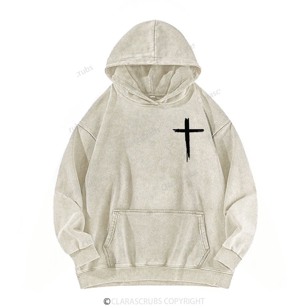 Jesus The Ultimate Washed Hoodies