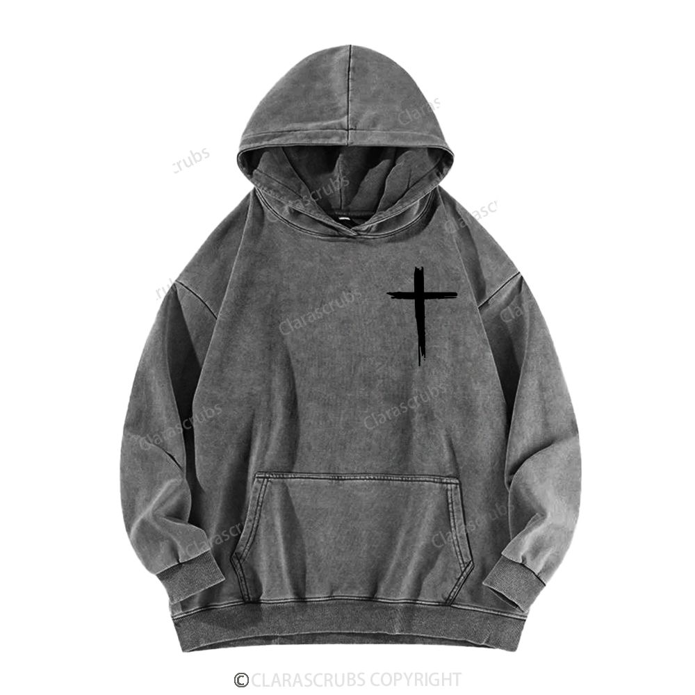 Jesus The Ultimate Washed Hoodies
