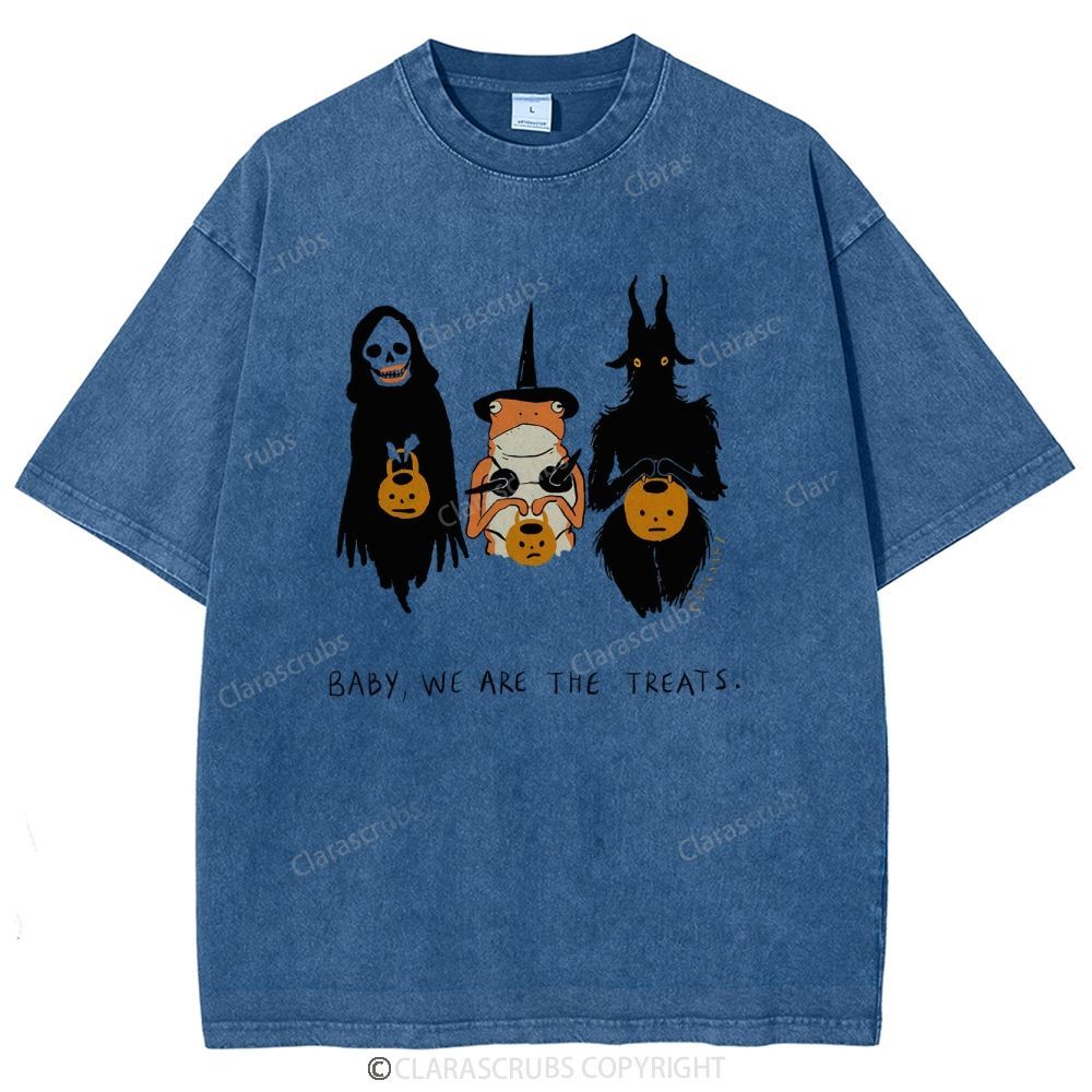 Baby We Are The Treats Washed Vintage T-shirt