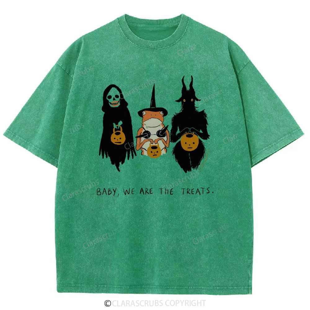 Baby We Are The Treats Washed Vintage T-shirt