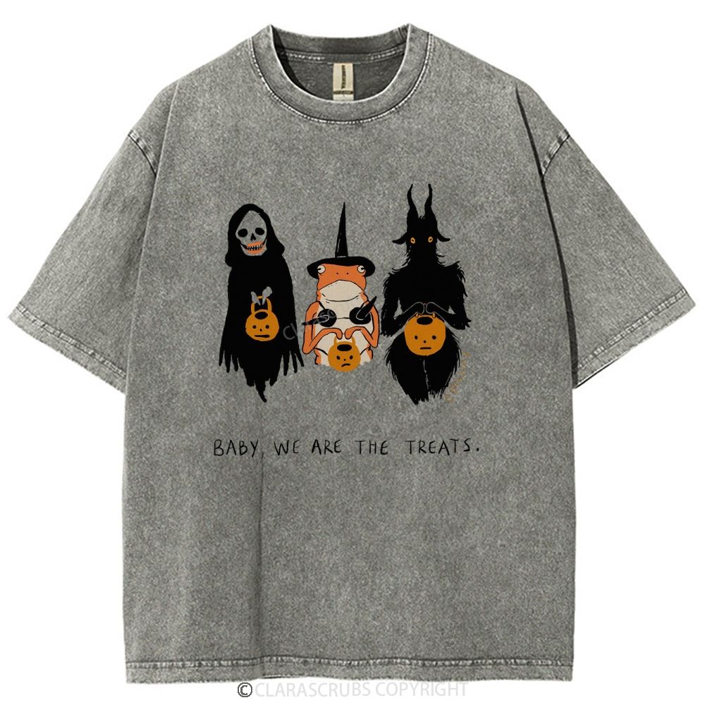 Baby We Are The Treats Washed Vintage T-shirt