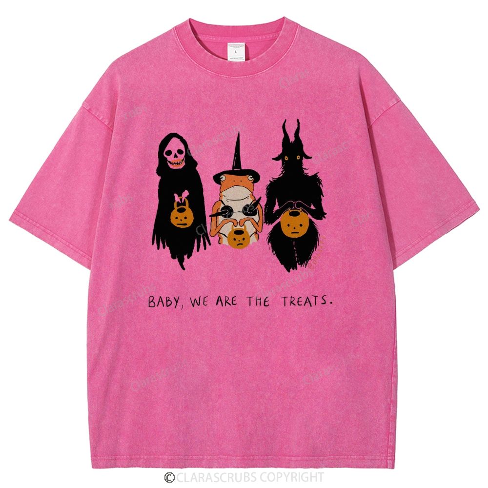 Baby We Are The Treats Washed Vintage T-shirt