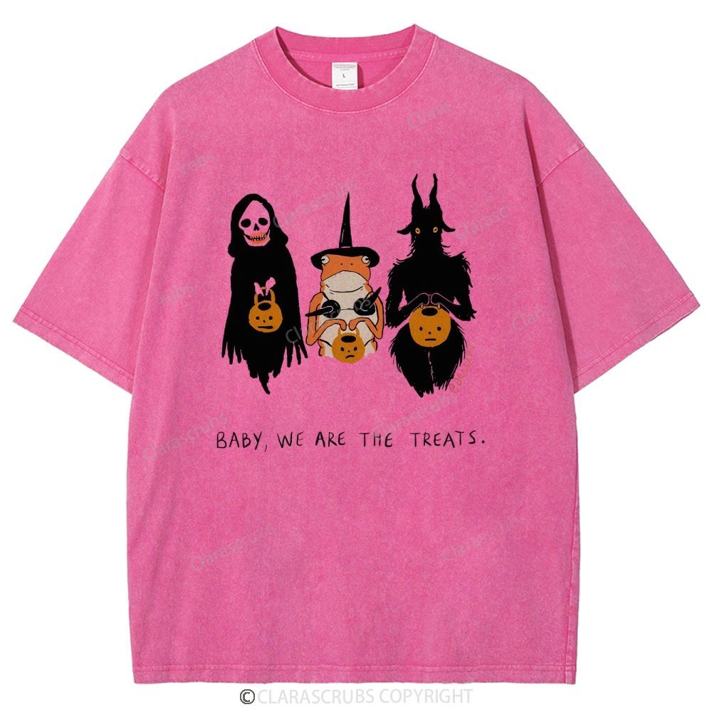Baby We Are The Treats Washed Vintage T-shirt