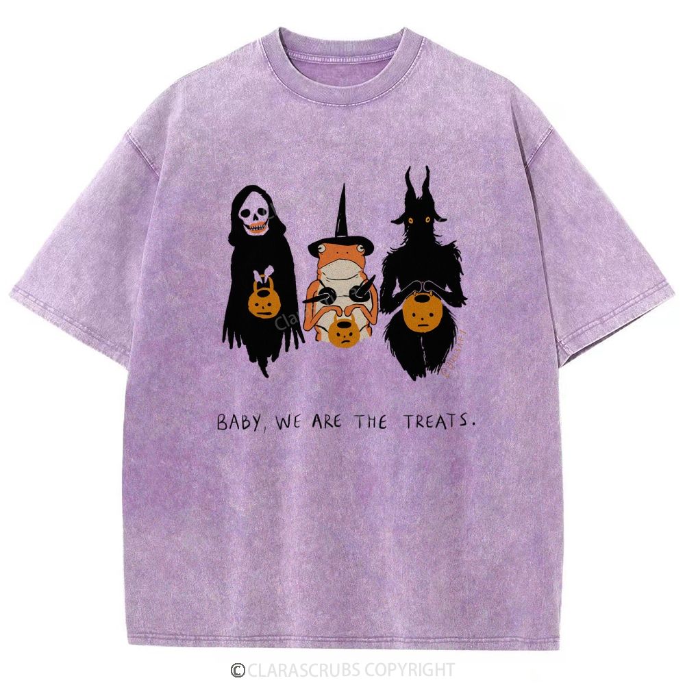 Baby We Are The Treats Washed Vintage T-shirt