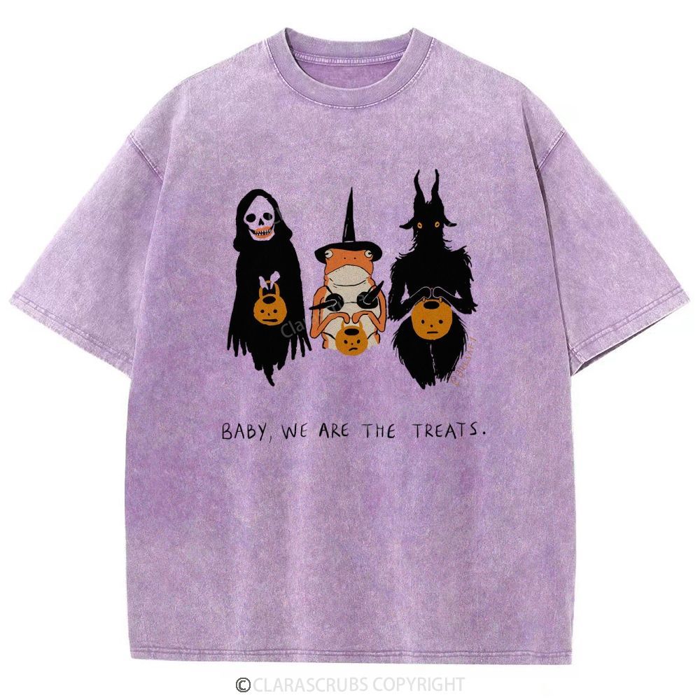 Baby We Are The Treats Washed Vintage T-shirt