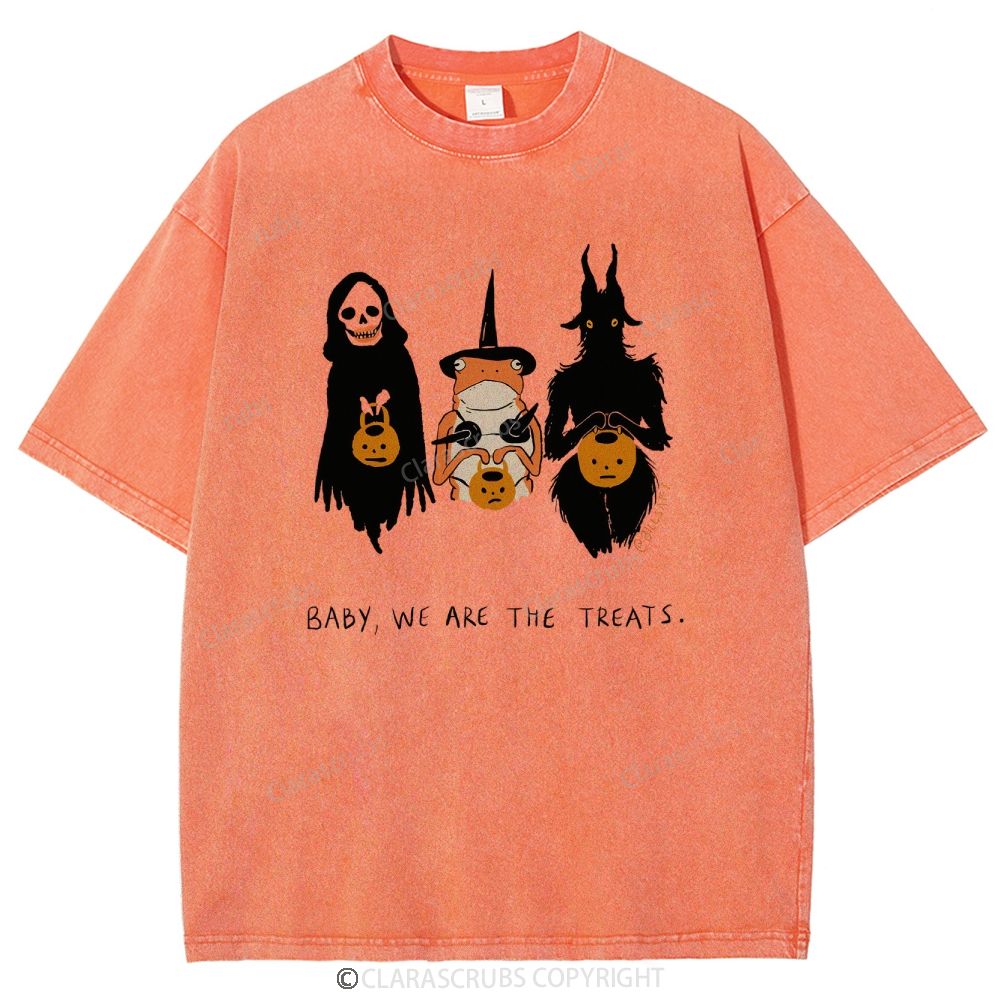 Baby We Are The Treats Washed Vintage T-shirt