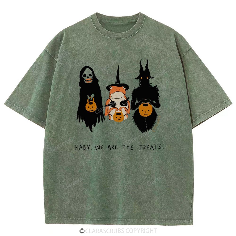 Baby We Are The Treats Washed Vintage T-shirt