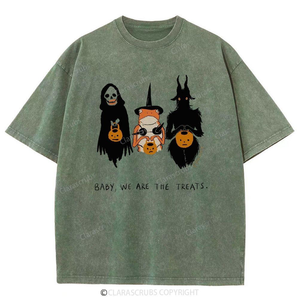 Baby We Are The Treats Washed Vintage T-shirt