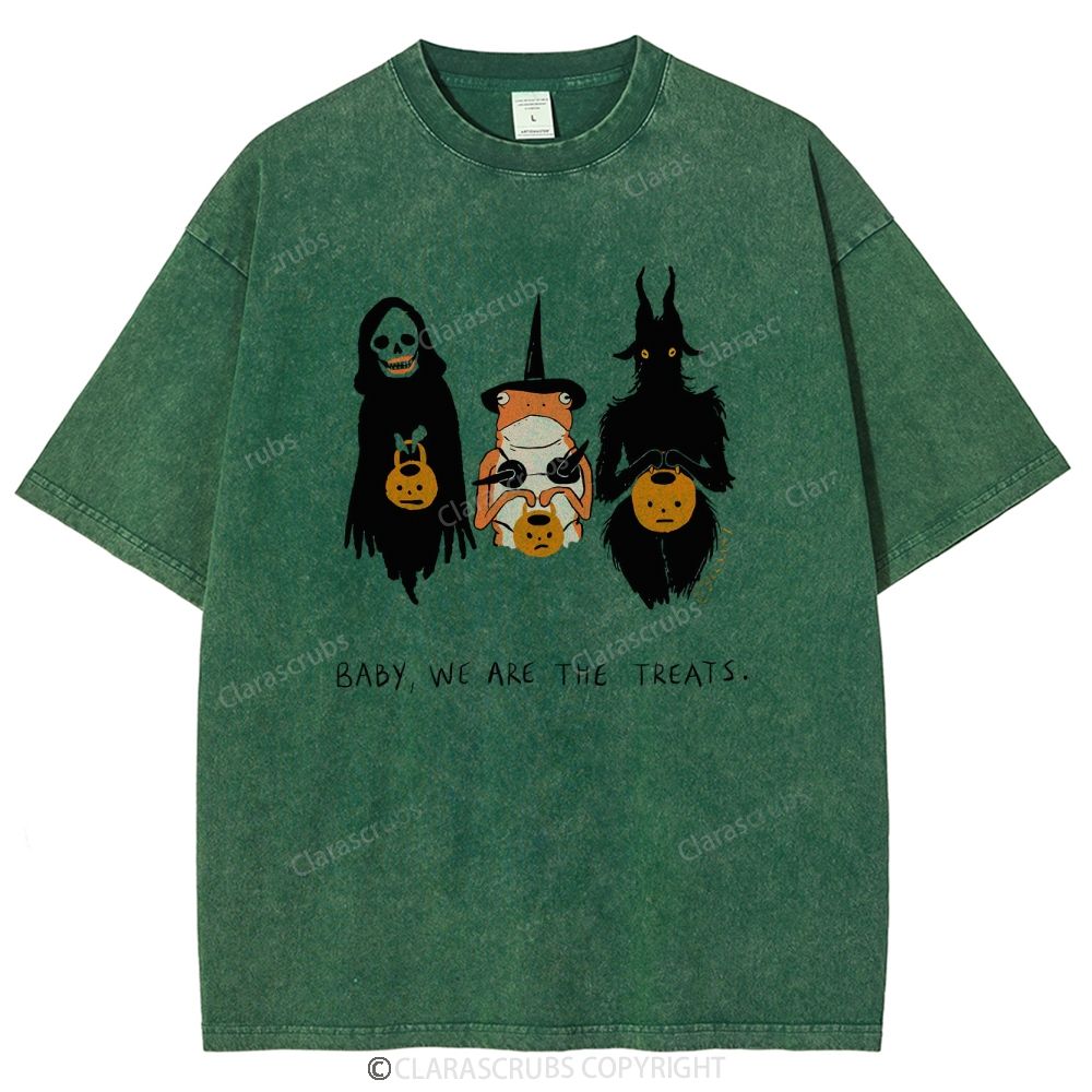 Baby We Are The Treats Washed Vintage T-shirt