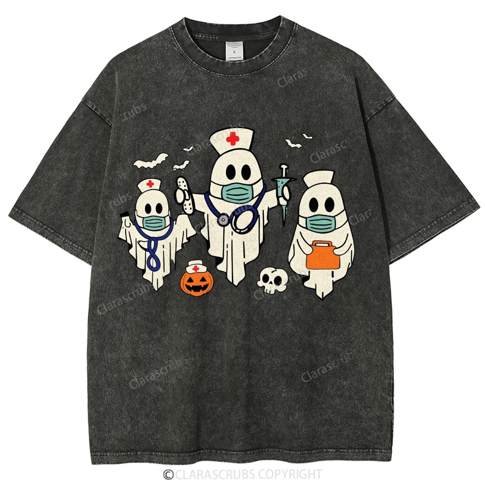 Halloween Washed Vintage T-shirt
