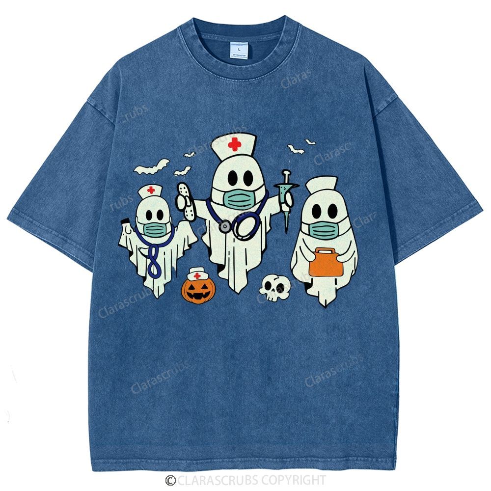 Halloween Washed Vintage T-shirt