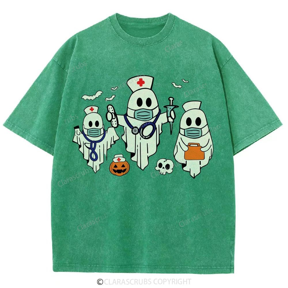 Halloween Washed Vintage T-shirt