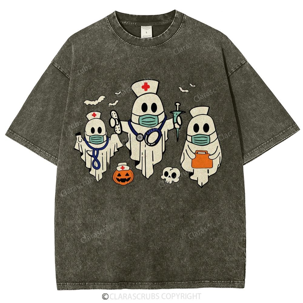 Halloween Washed Vintage T-shirt