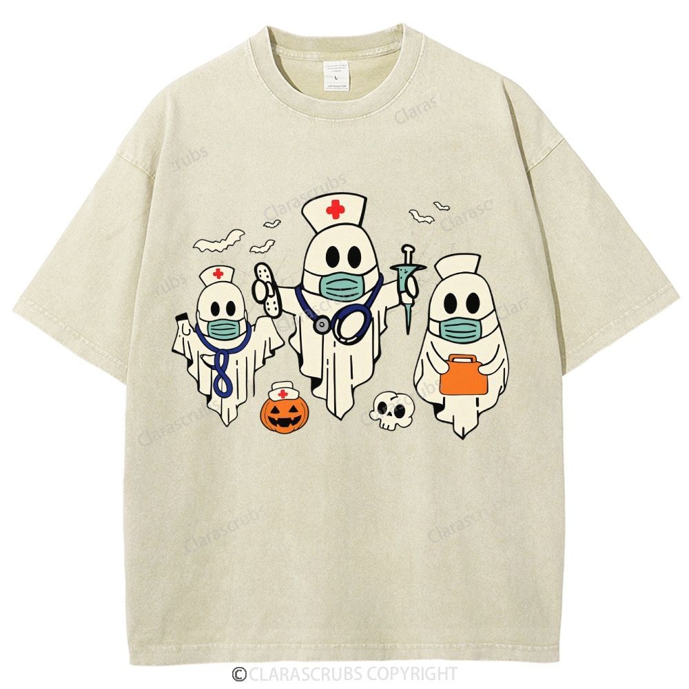 Halloween Washed Vintage T-shirt