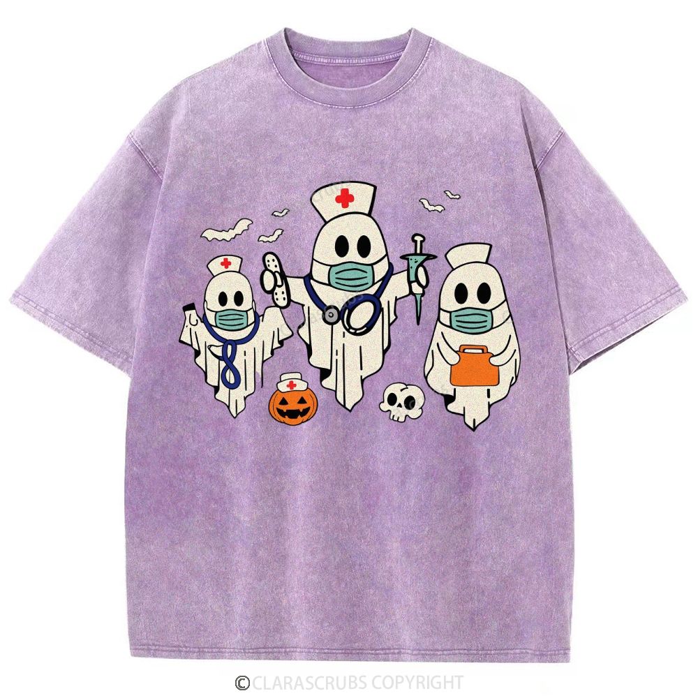 Halloween Washed Vintage T-shirt