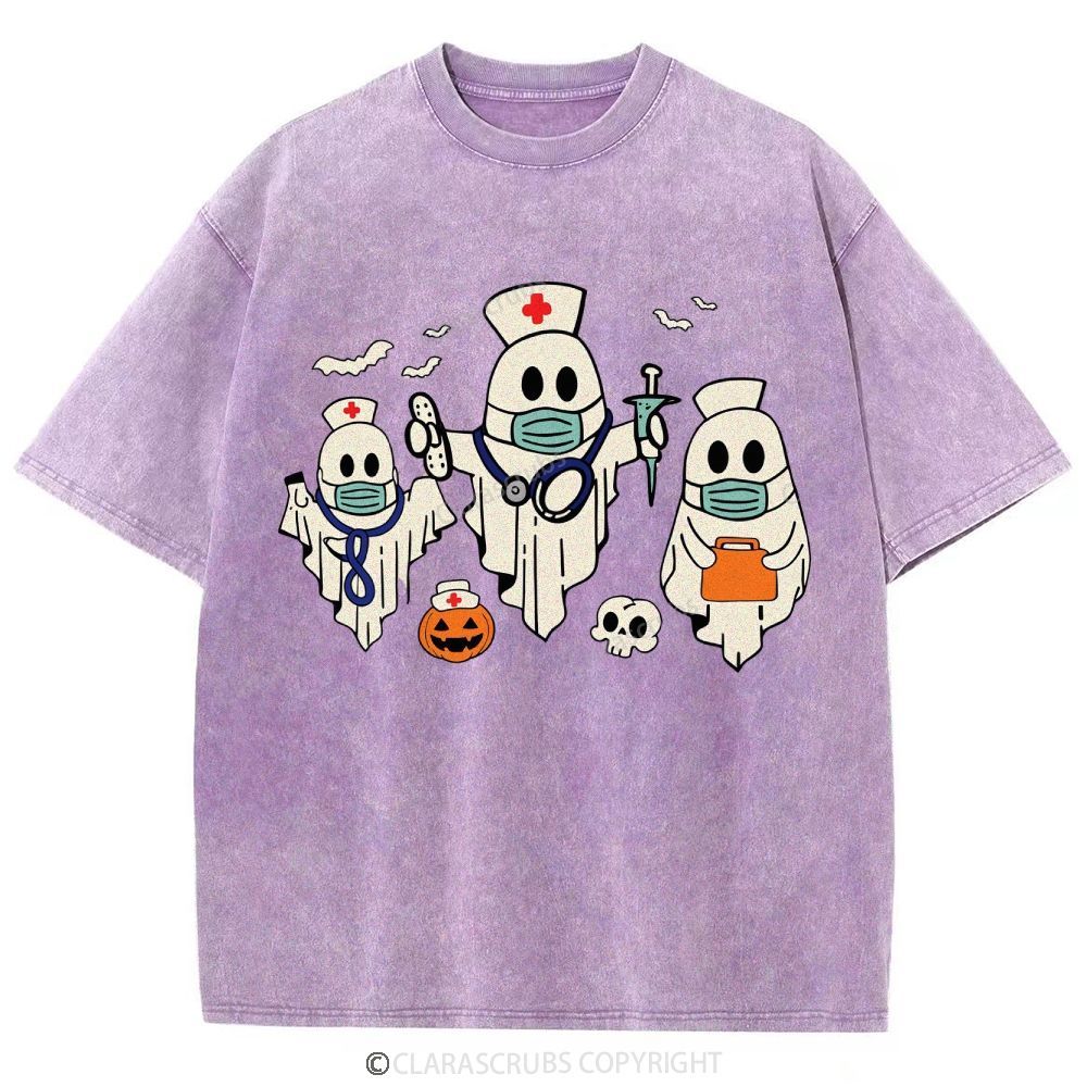 Halloween Washed Vintage T-shirt