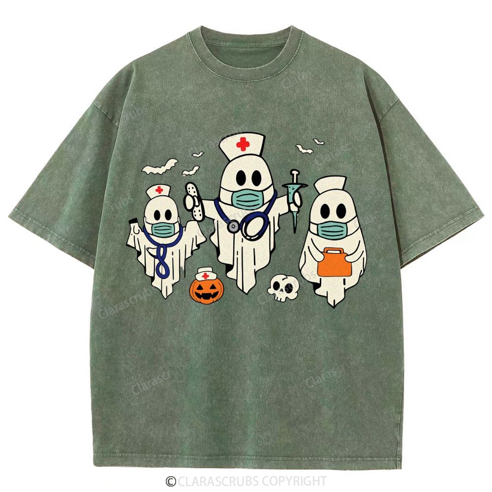 Halloween Washed Vintage T-shirt