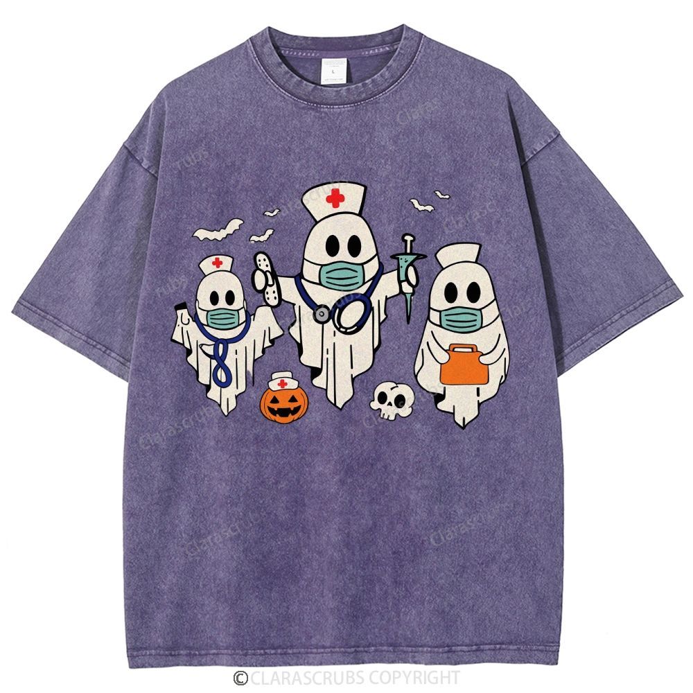 Halloween Washed Vintage T-shirt