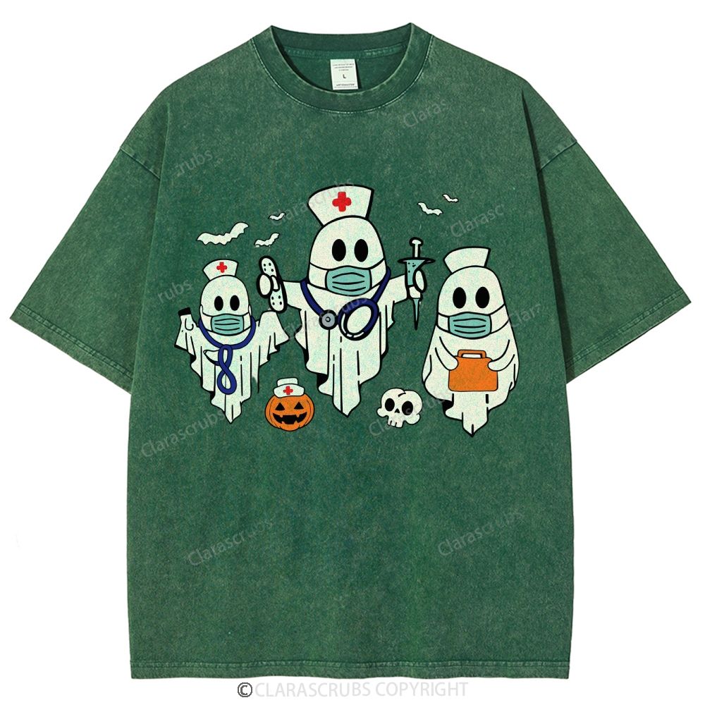 Halloween Washed Vintage T-shirt