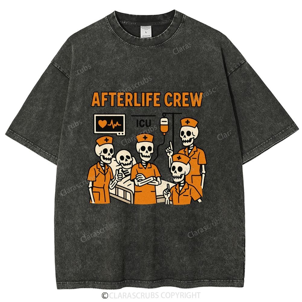 Afterlife Crew Washed Vintage T-shirt