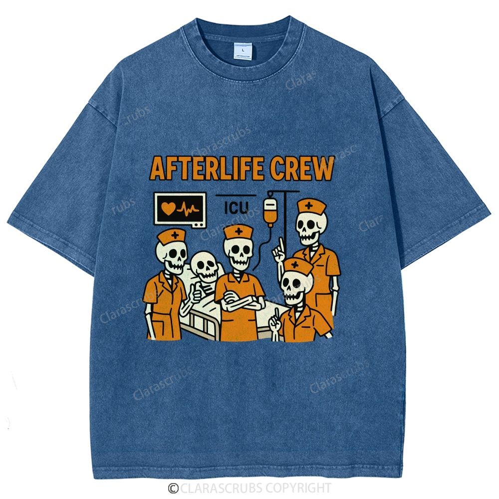 Afterlife Crew Washed Vintage T-shirt