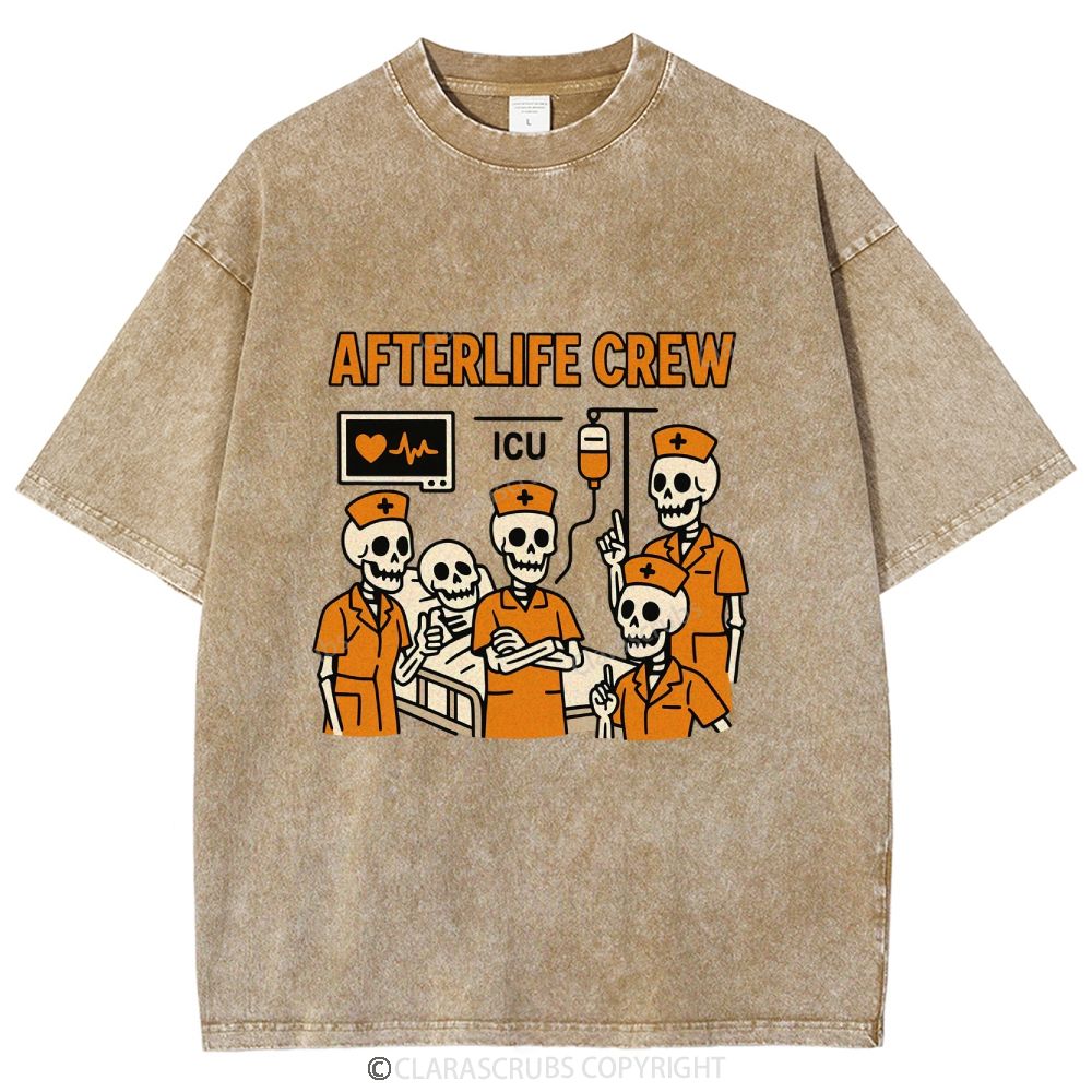Afterlife Crew Washed Vintage T-shirt