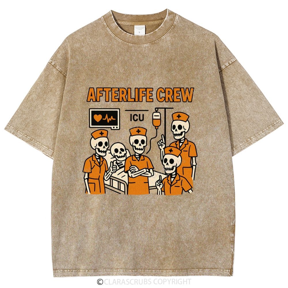 Afterlife Crew Washed Vintage T-shirt