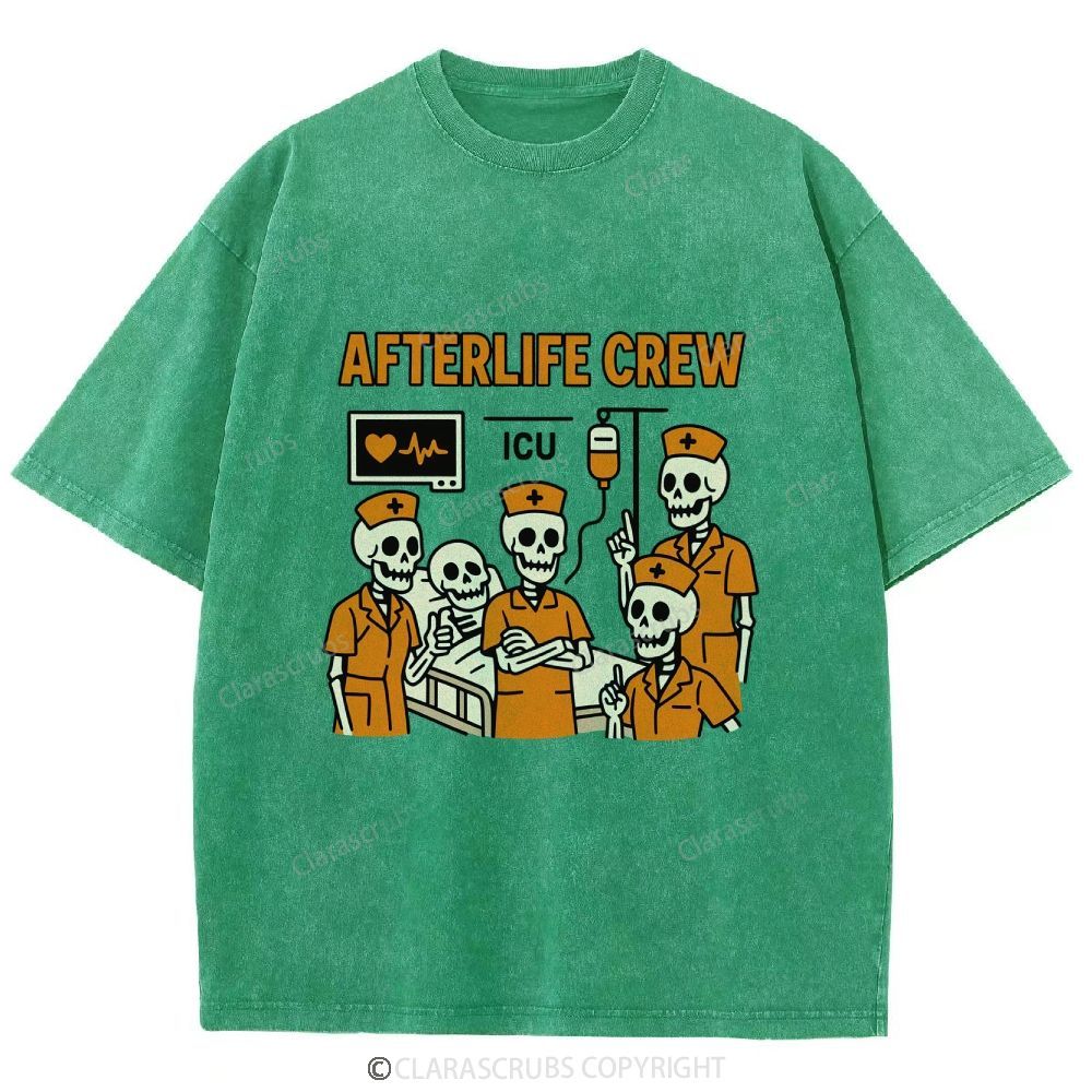 Afterlife Crew Washed Vintage T-shirt