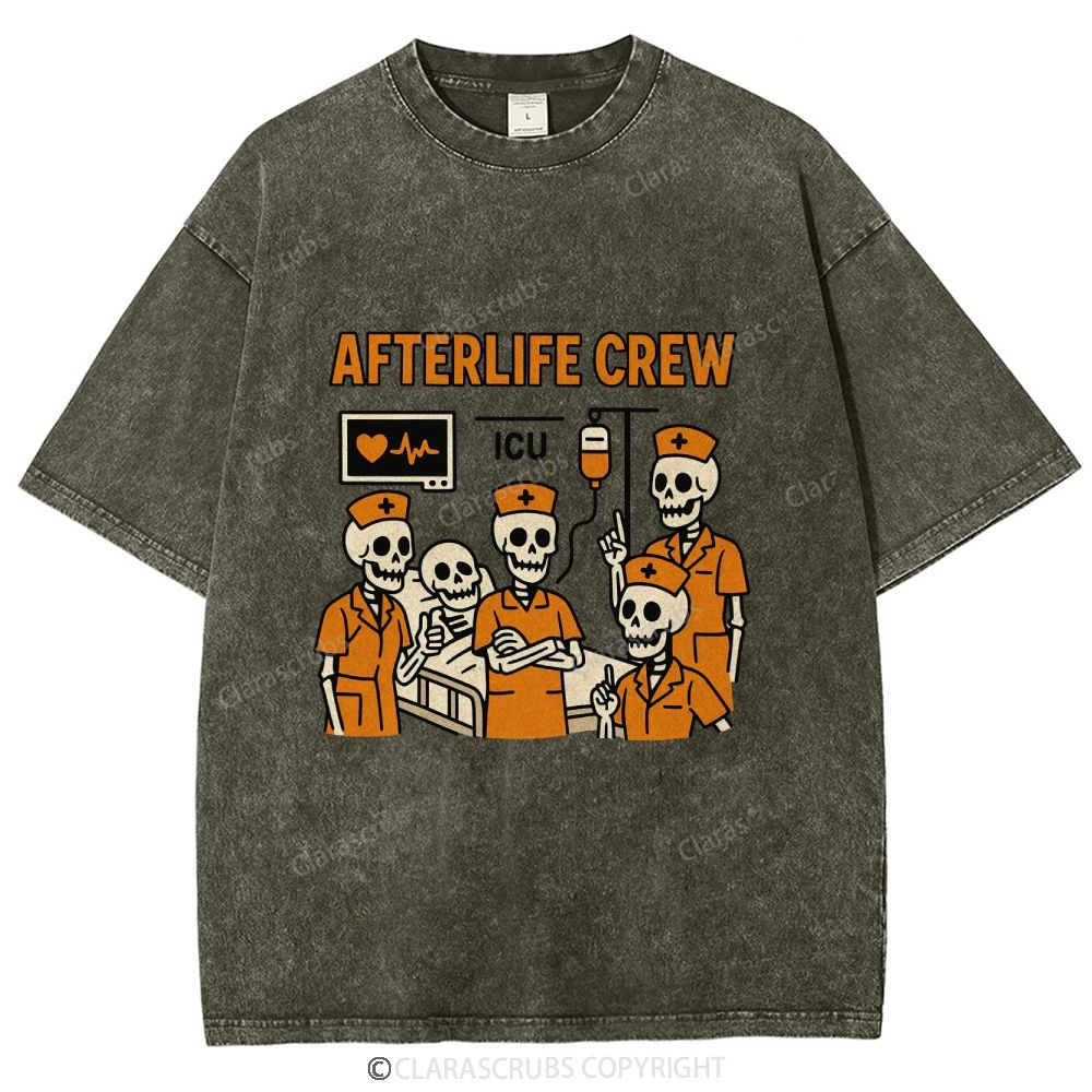 Afterlife Crew Washed Vintage T-shirt