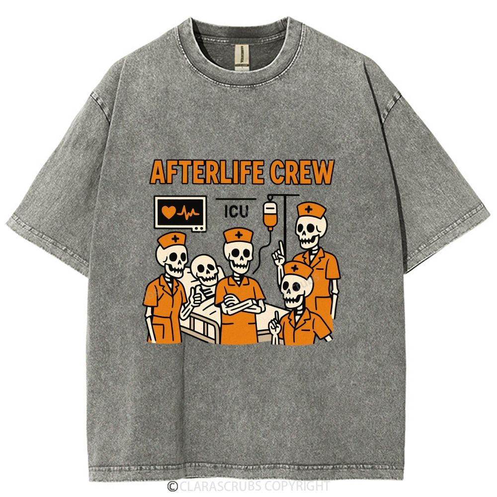 Afterlife Crew Washed Vintage T-shirt