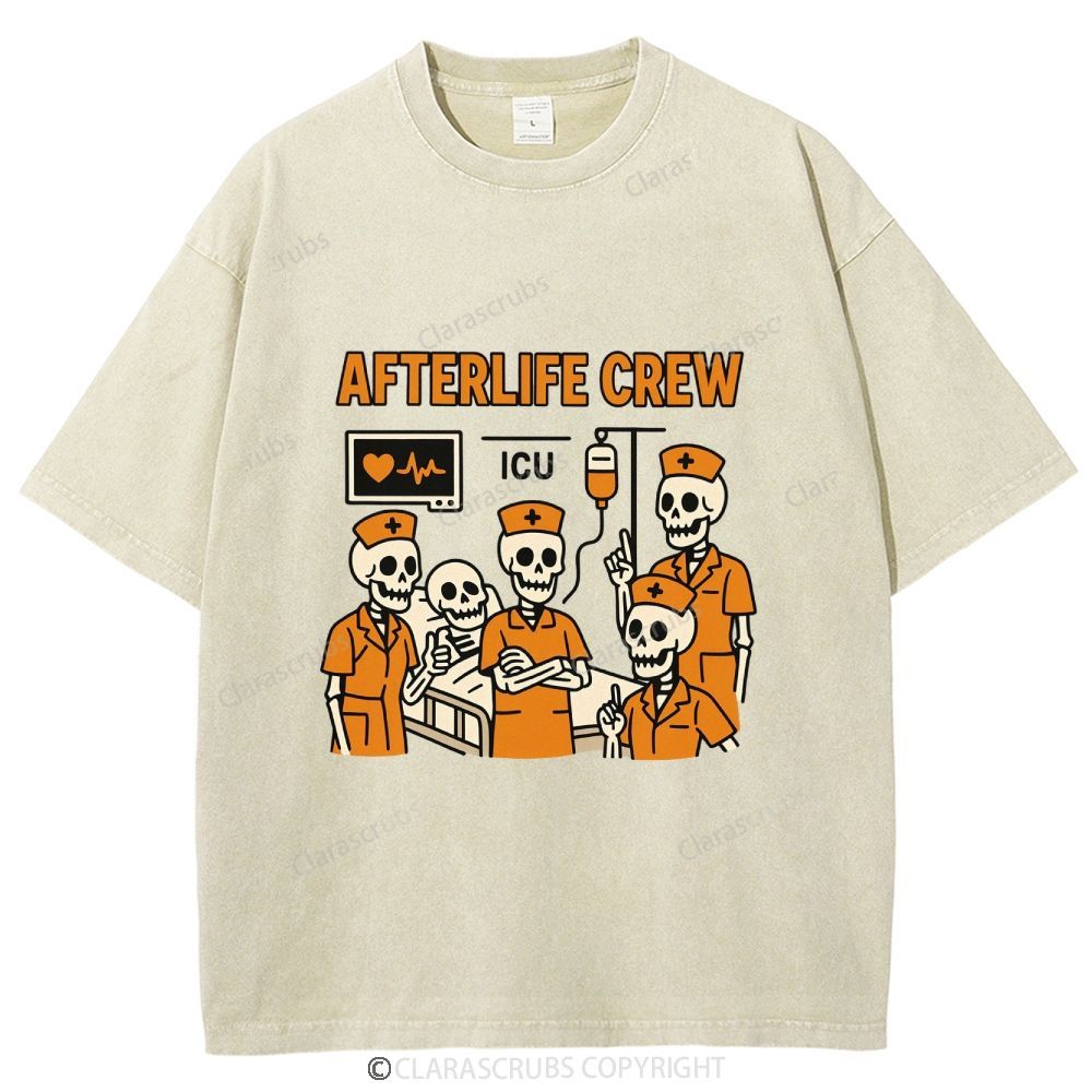 Afterlife Crew Washed Vintage T-shirt