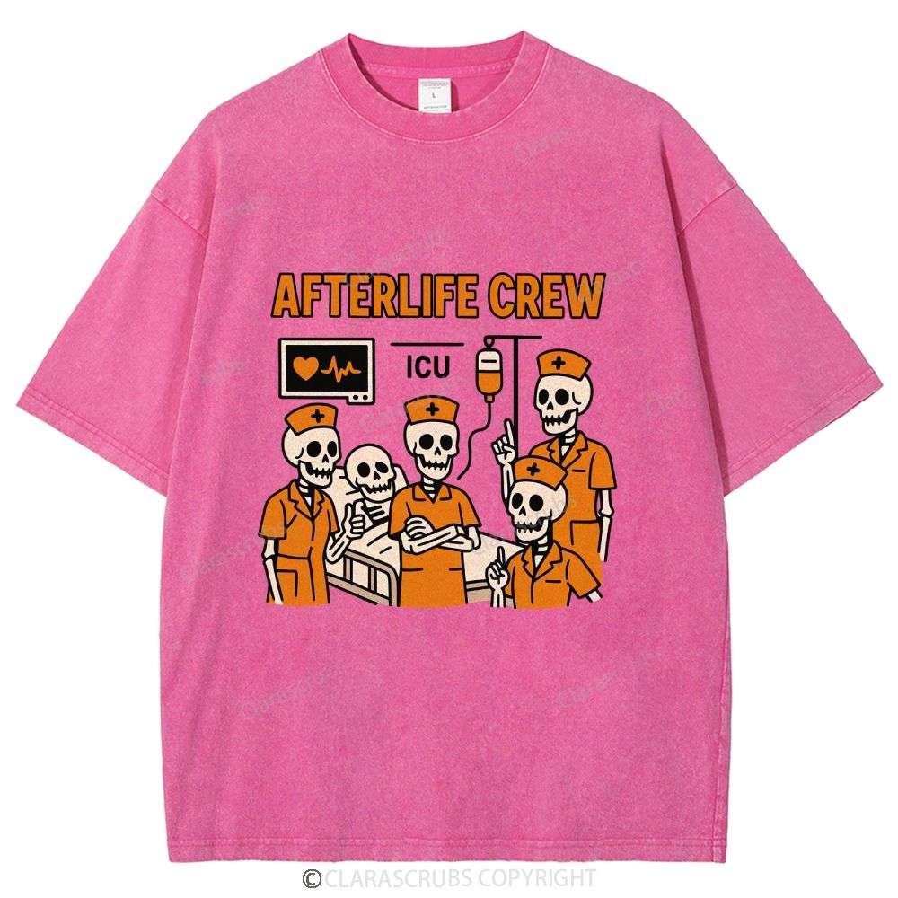 Afterlife Crew Washed Vintage T-shirt