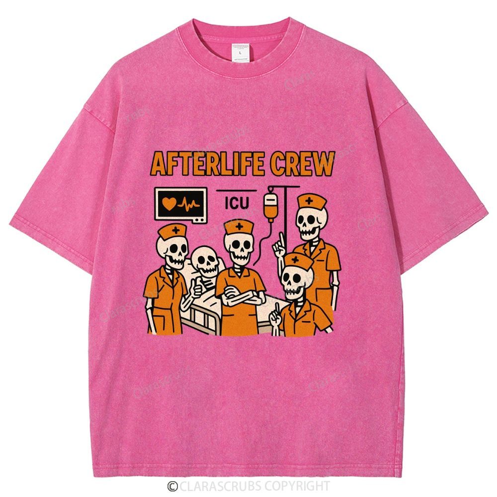 Afterlife Crew Washed Vintage T-shirt