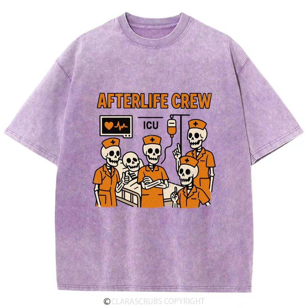 Afterlife Crew Washed Vintage T-shirt
