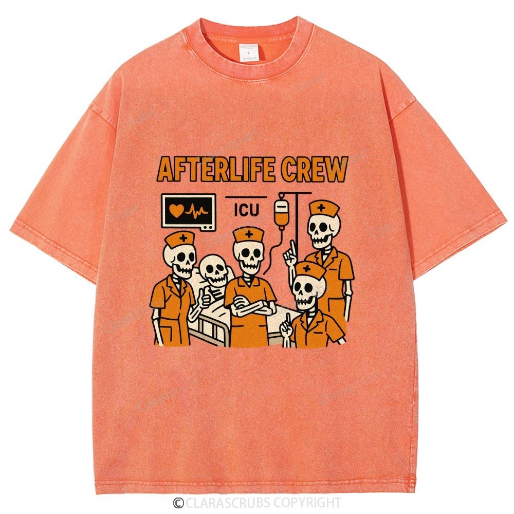 Afterlife Crew Washed Vintage T-shirt