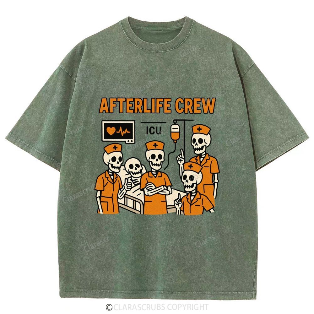 Afterlife Crew Washed Vintage T-shirt
