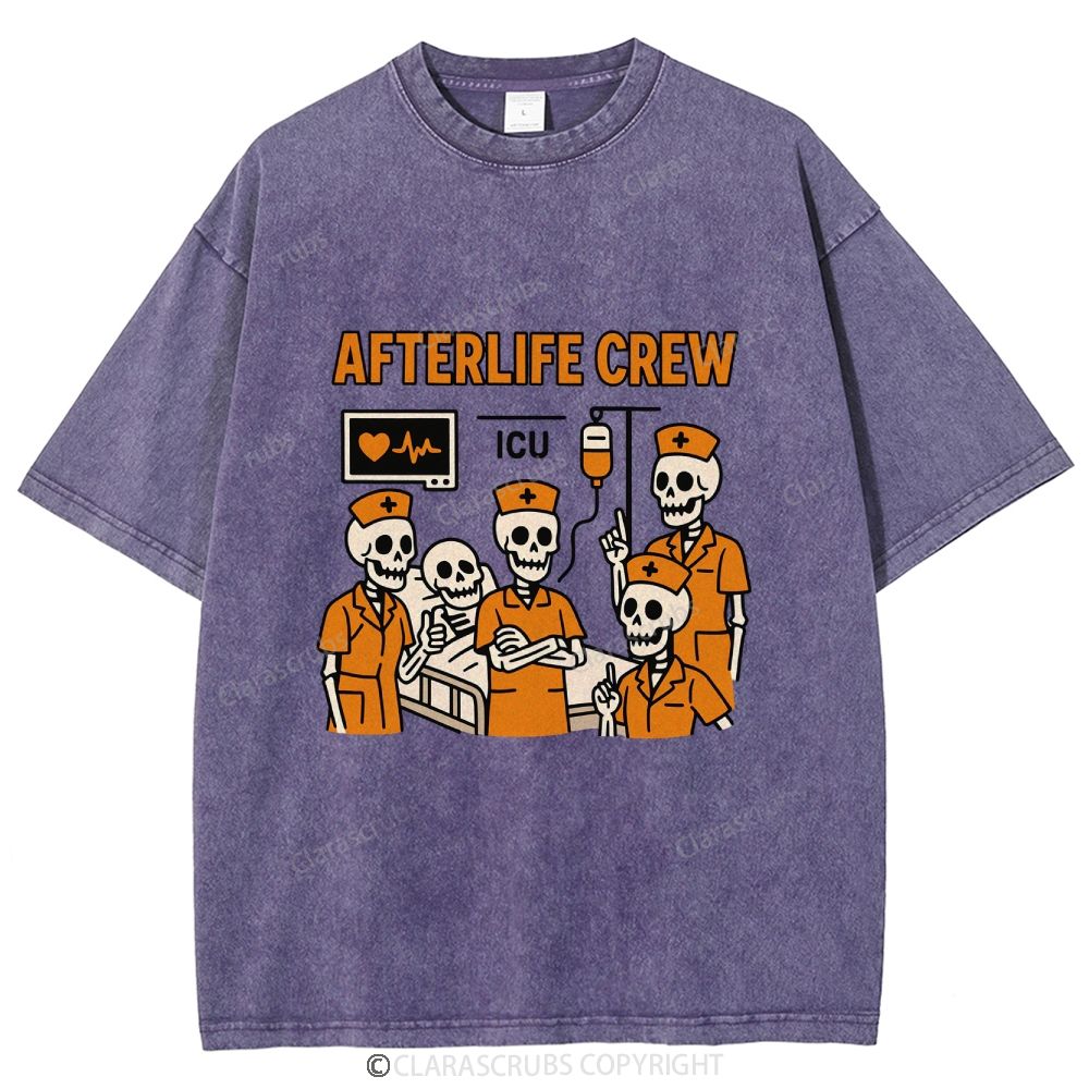 Afterlife Crew Washed Vintage T-shirt