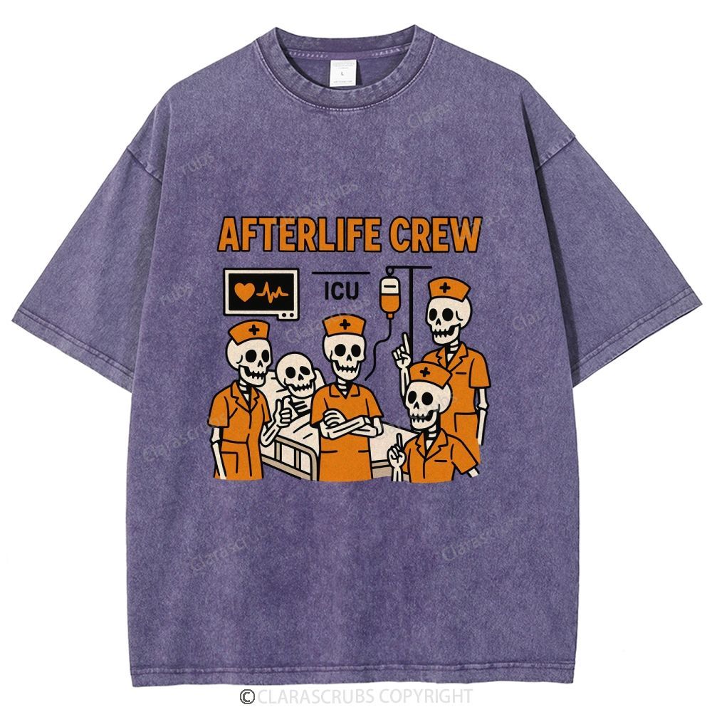 Afterlife Crew Washed Vintage T-shirt