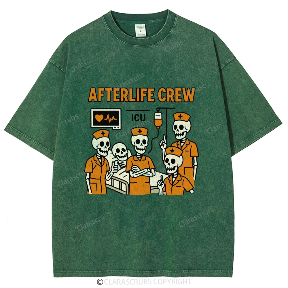 Afterlife Crew Washed Vintage T-shirt