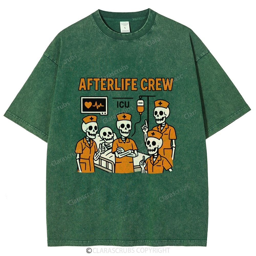 Afterlife Crew Washed Vintage T-shirt