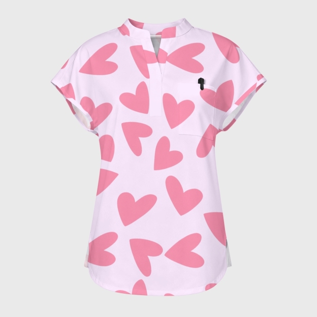 Women's Early Childhood Education Series Color Scrub Set