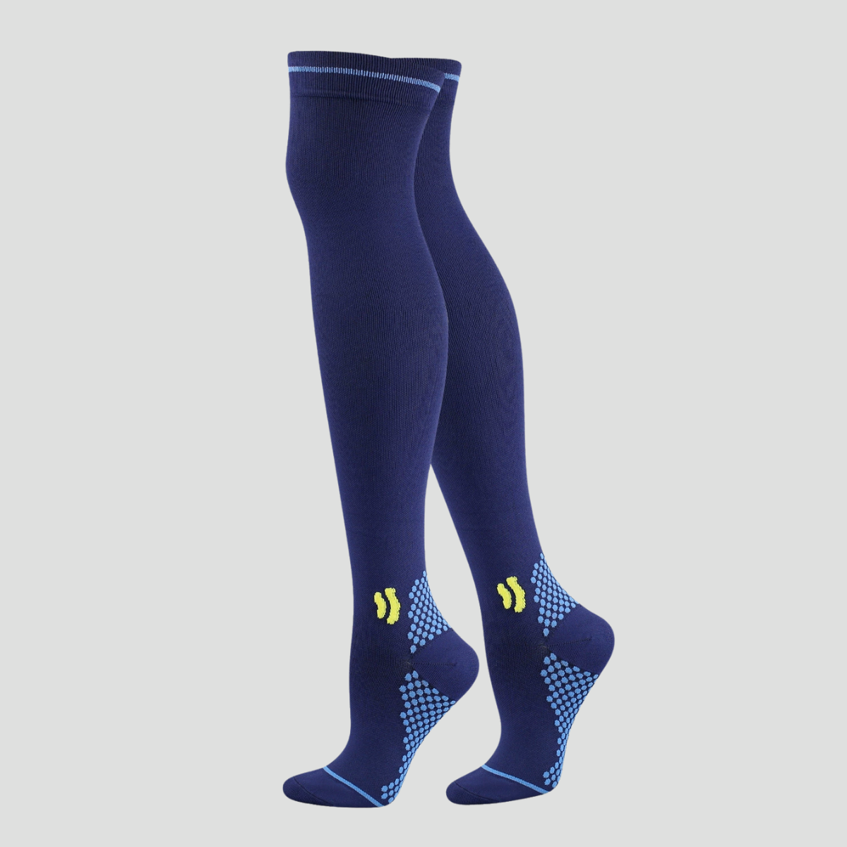 Sports Cycling Long Leg Pressure Socks Above The Knee 